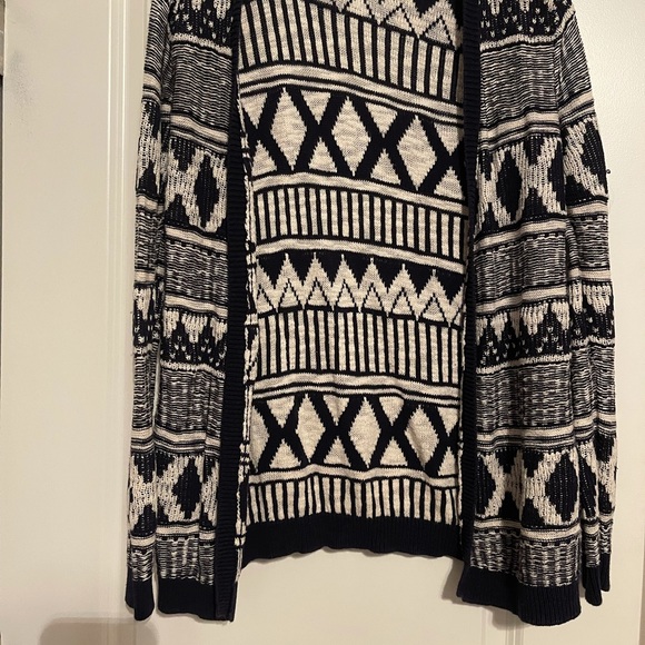 Blue cardigan (Christmas style) - Picture 1 of 4